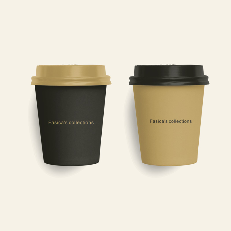 Gobelets en papier imprimés personnalisés