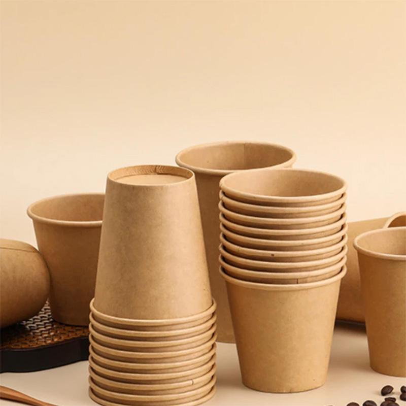 Eco-Friendly Kraft Paper Cups – Plastic-Free Sustainability