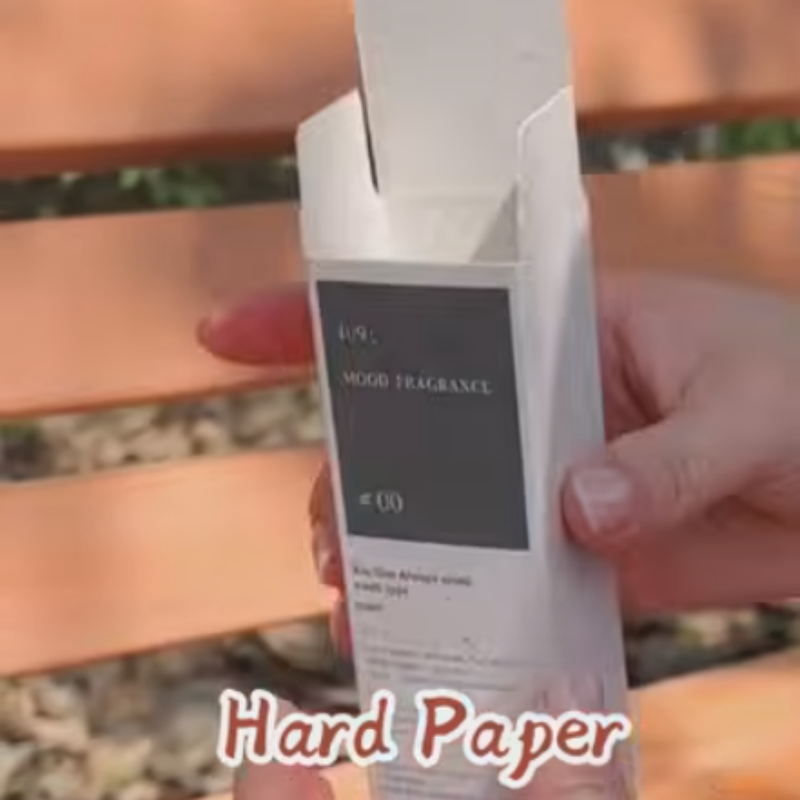 Étui à cartes en papier spécial 400 g, double plateau, sans plastification